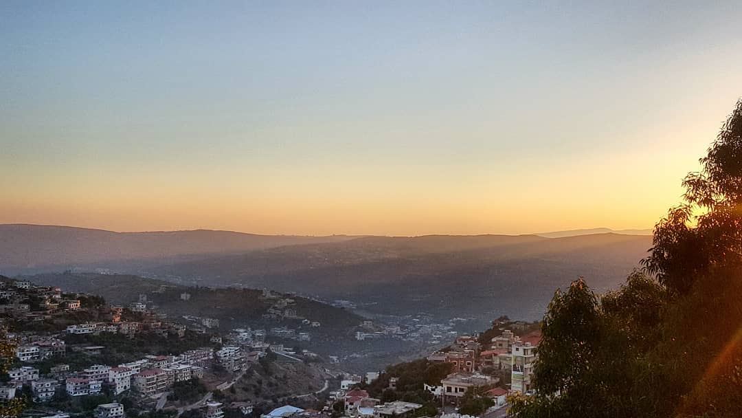  sunset  magicalview  naturepics  sunsetview  igsunset  lebanon ... (Hasbayya, Al Janub, Lebanon)