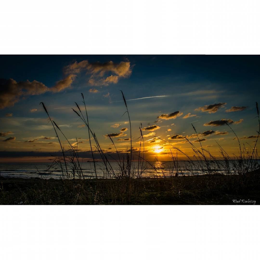  sunset  sunset🌅  nature  sea  beach  sun  sky  clouds  saida ...