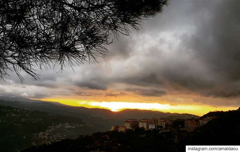  sunset  sunsetlovers ... (Zar`Un, Mont-Liban, Lebanon)