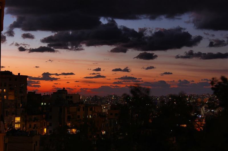  sunset  time  clouds  sky  colors   beirut  lebanon  night  canon ...