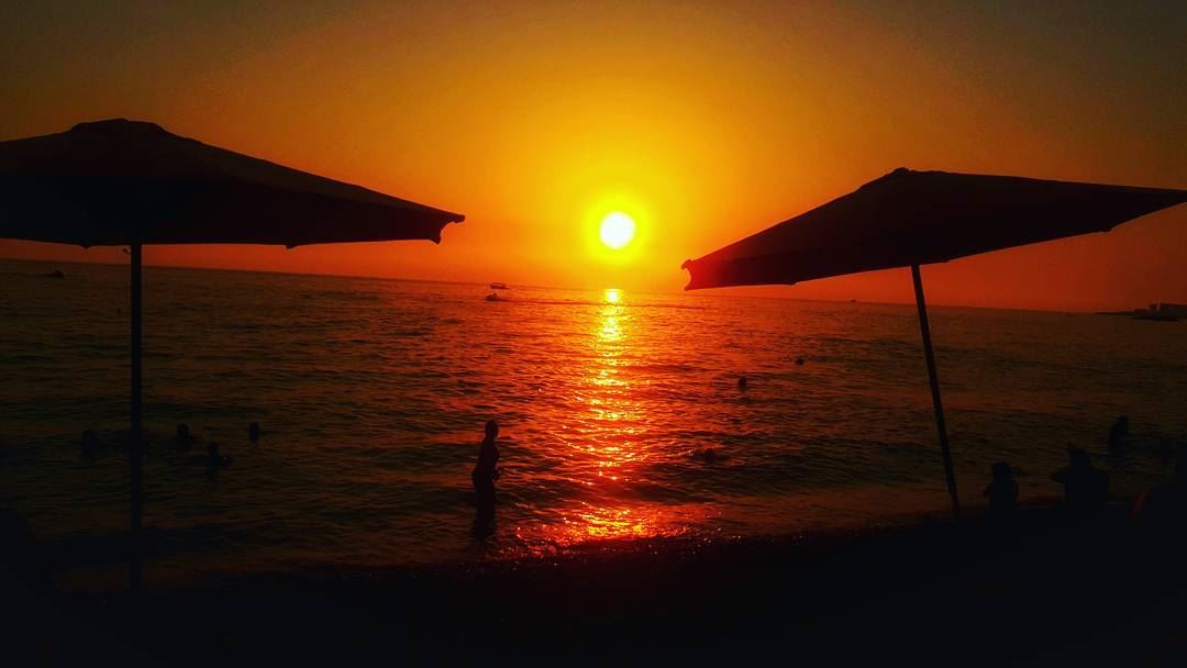  sunsets  sunset sun  lebanon_hdr  jbeil  sea🌊  lebanonsea  sea ... (جبيل المينا)