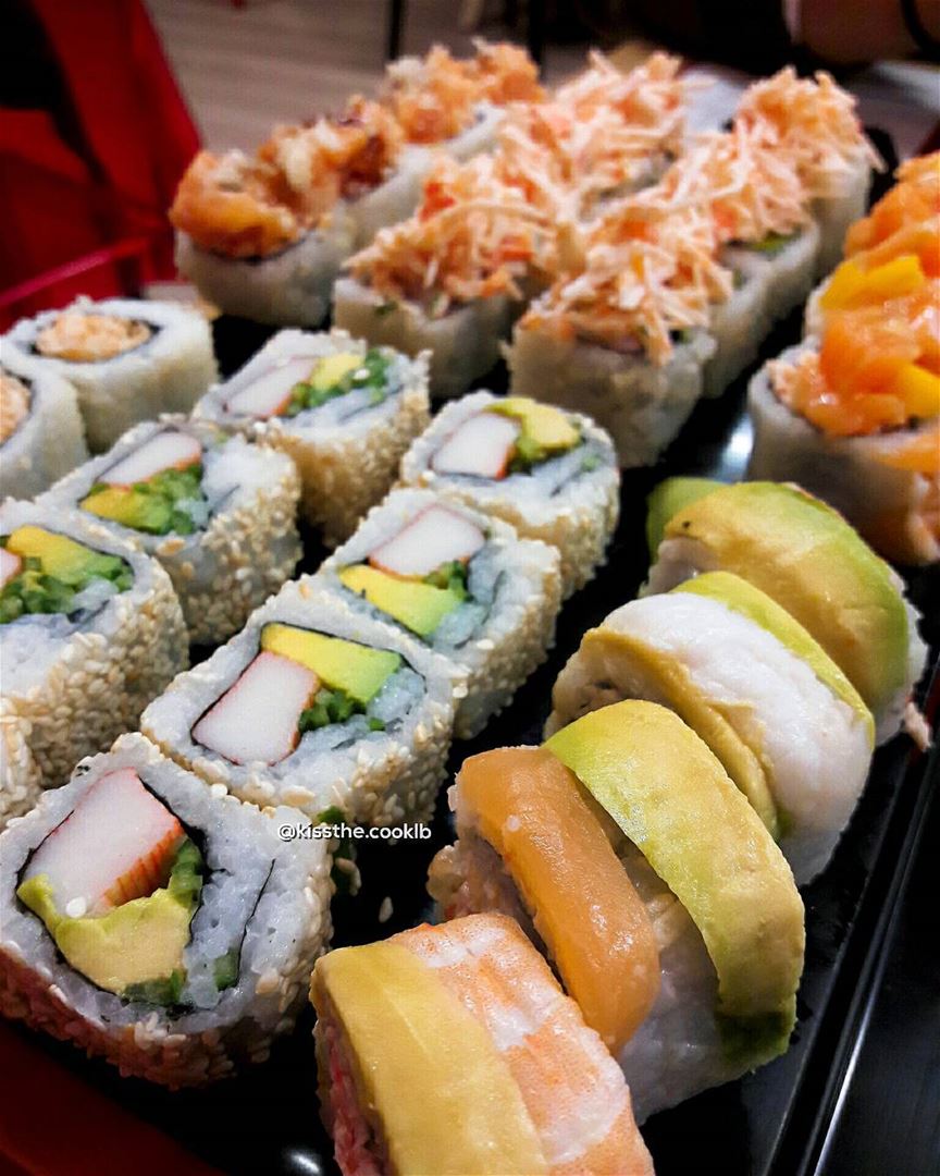 Sushi ?!😎**** kissthecooklb  sushi  lebanon  jbeil  byblos  yum ... (Ichiban Byblos)