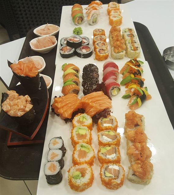  sushitime sushi octopus salmon nori tuna ginger dinnertime party deli...