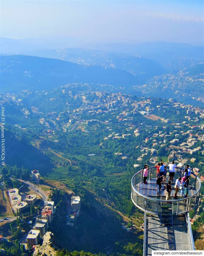 Swipe to the right 👉🏻 to see the detailed view from the top of El Arbiin... (Bkaa Safreïn, Liban-Nord, Lebanon)