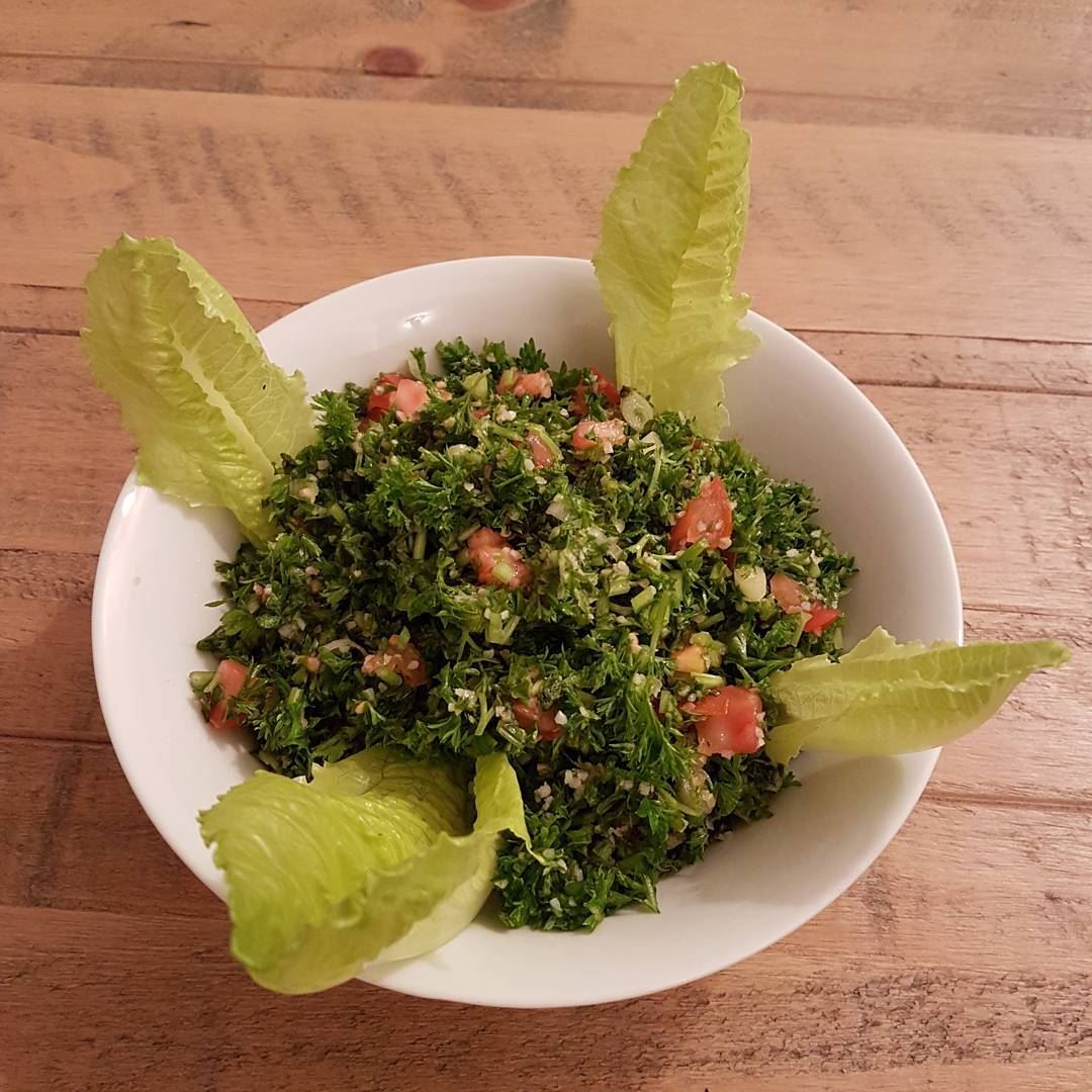 Tabbouli Salad🌸Ingredients🌸2 buches of parsley1/2 bunch of Mint6... (Greater Montreal)