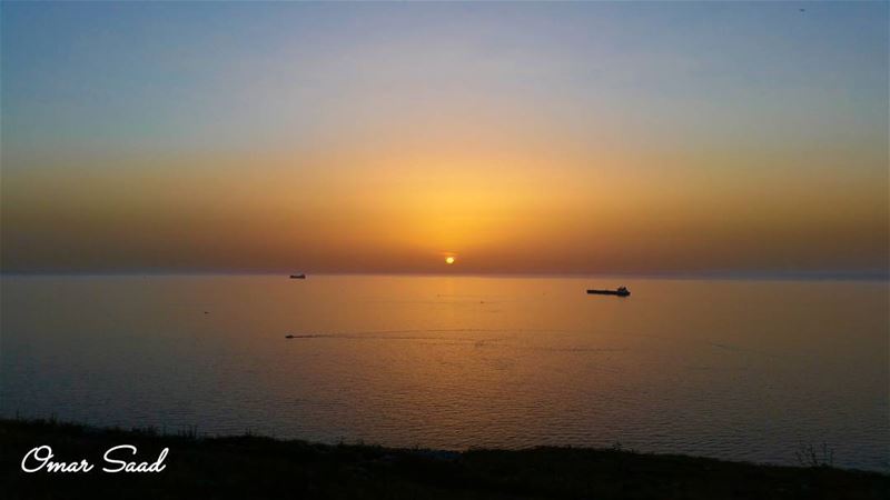 Taday's sunset from dbayeh  samsungs5  photooftheday  o_saad  photogrid ... (Ociel Dbayeh)