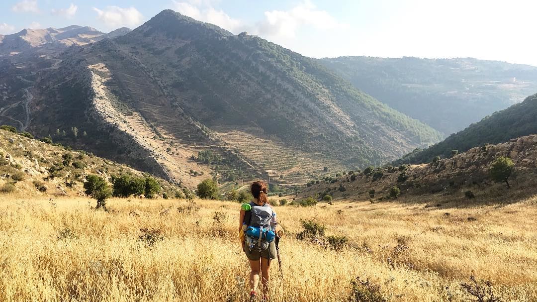 Tag someone who loves mountains. Or life in general. I'd tag @theodorasaade (Niha, Al Janub, Lebanon)