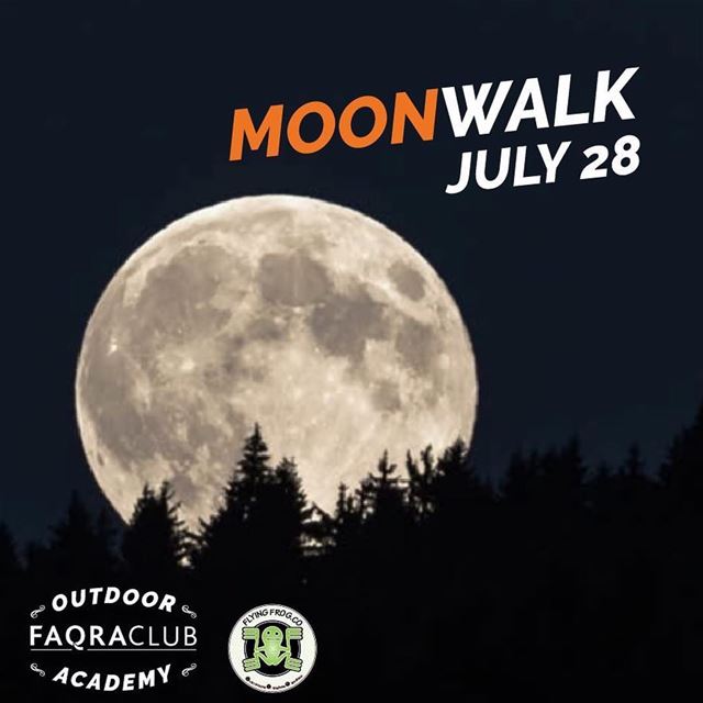 Take a walk on the moon light! Join us this Saturday at 8:30pm for a hike...