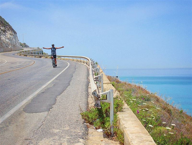  tb  bayada  biking  me  summer  sea  southlebanon  lebanon  colorful ... (Al-Bayadah)