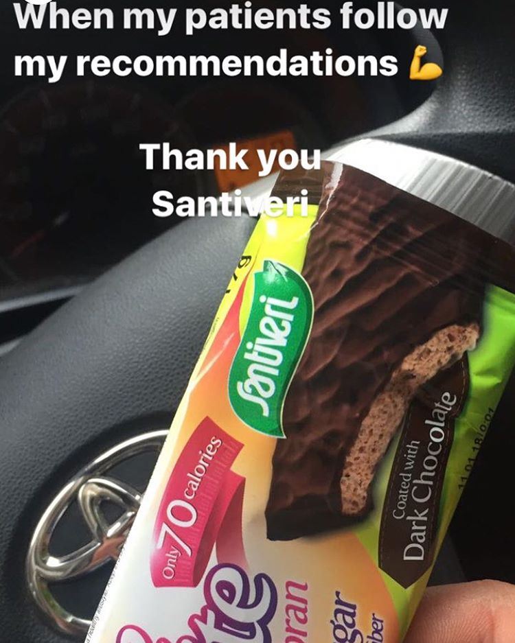 Thank you Santiveri for your light snacks 👍 @santiverilebanon Patients...