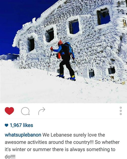 Thank you @whatsuplebanon for  advertising my photo.@livelove.sports @live