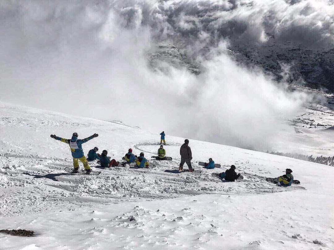 Thankful for days like these 🙏  ROSShreddingSessions ... (Mzaar Ski Resorts - Kfardebian)
