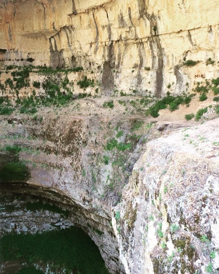 The Baatara gorge sinkhole (Balaa gorge waterfall) is a waterfall in the... (Balaâ, Liban-Nord, Lebanon)