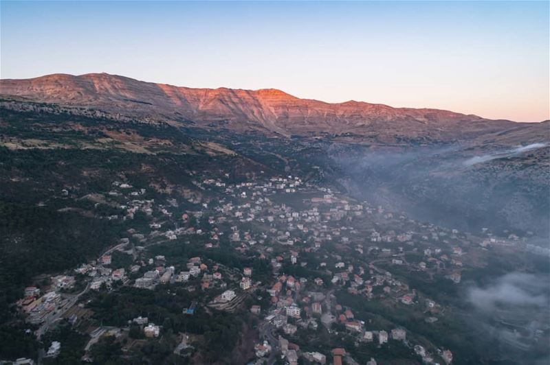 The beauty of my village BASKINTA.... AboveLebanon  Lebanon ... (Baskinta, Lebanon)
