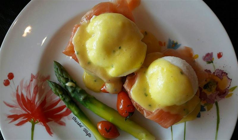 The best Eggs Benedict in town 😋 at @fsbeirut  travel  travellife  ... (Four Seasons Hotel Beirut)