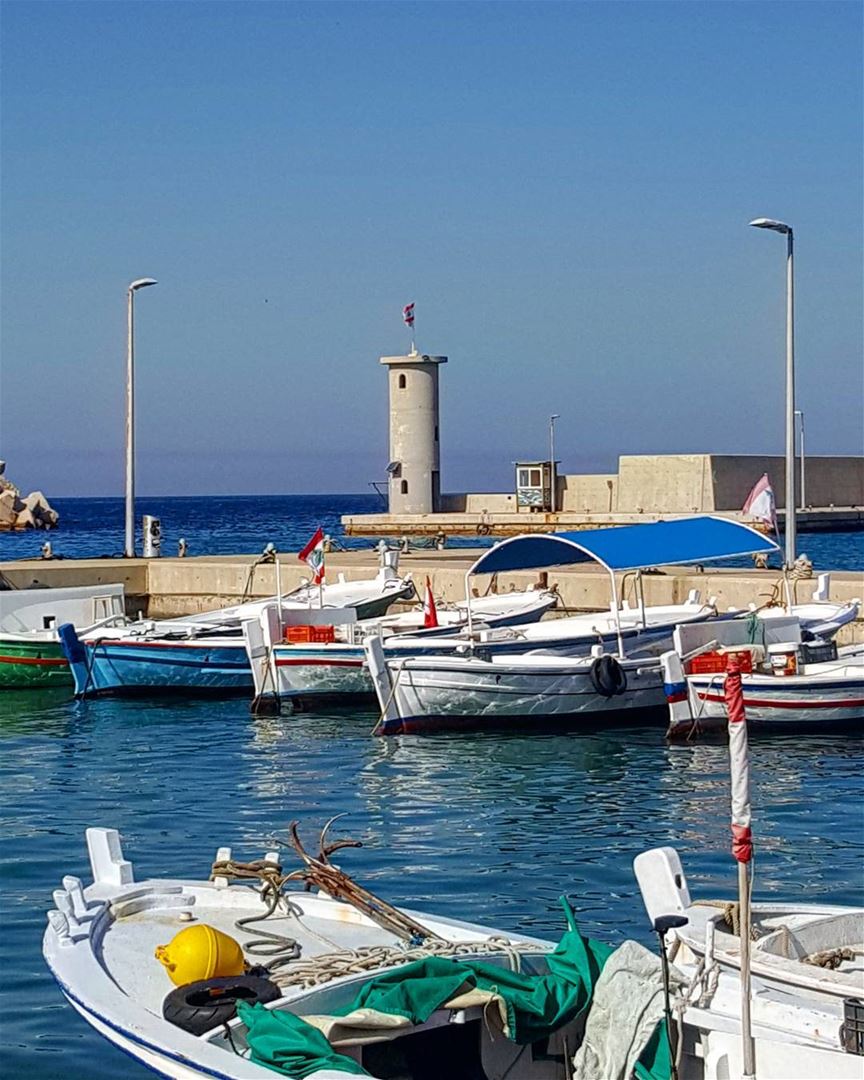 The call of the sea in the morning 💙  Batroun.... Lebanon ... (Batroûn)