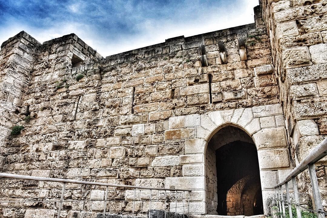 The castle of Gibelet or Giblet..The castle was built by the Crusaders in... (Byblos - Jbeil)