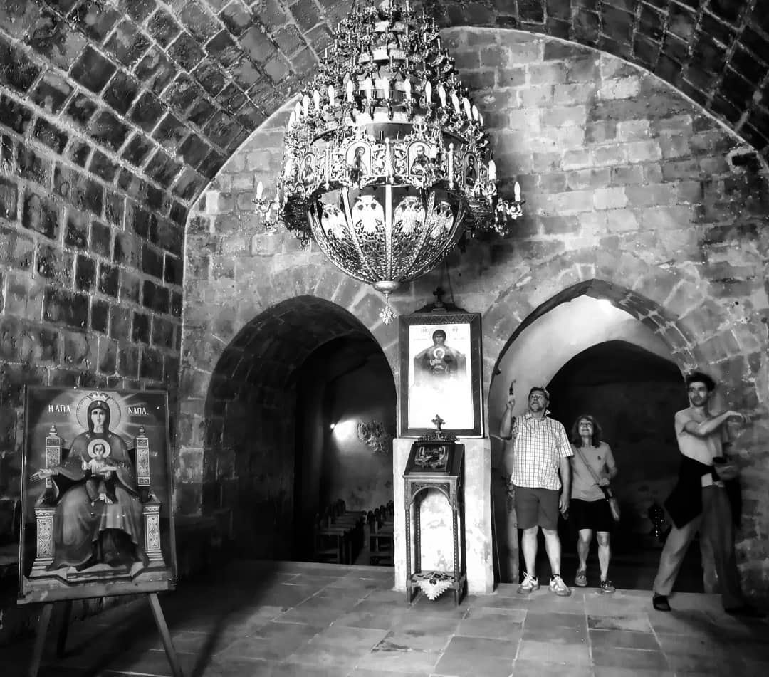 The church -  ichalhoub was in Agia Napa  Cyprus shooting with a mobile...