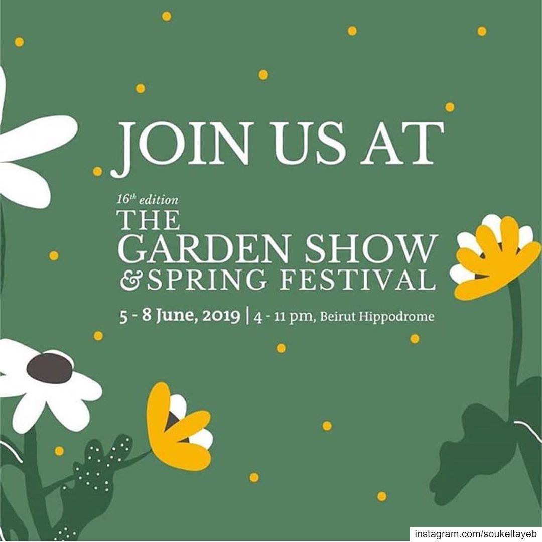 The Garden Show was where the first Souk El Tayeb was born back in 2004,... (The Garden Show & Spring Festival)