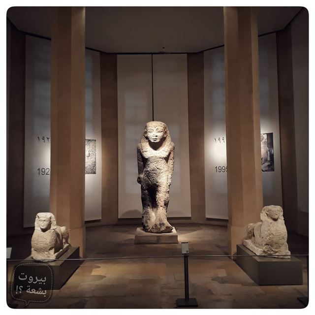 🇱🇧 The giant.... uglybeirut  beirut  lebanon urban  history ... (National Museum of Beirut)