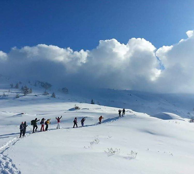 the good old days tb 2014 niha  snowshoeing  batroun  lebanon  hadath ...