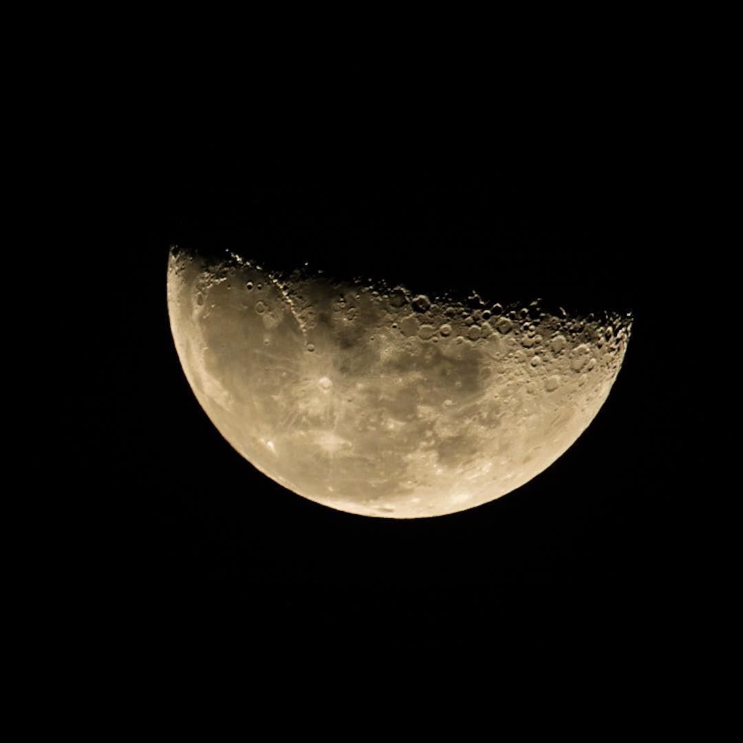 The Half..the  moon cycle, shot from  beirut  lebanon ,  instagram ...