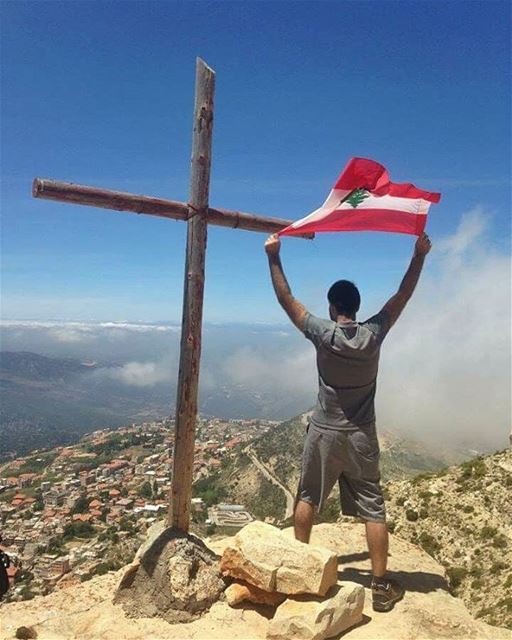 The higher the hill, the stronger the wind; so the loftier the life, the... (Ehden, Lebanon)