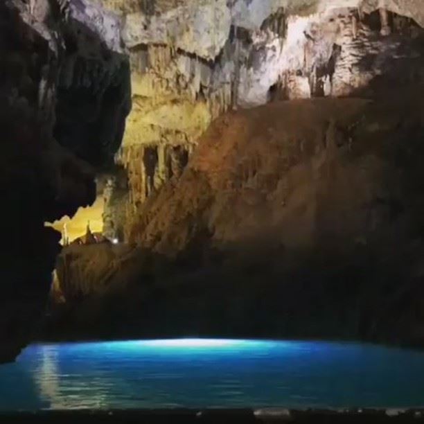 The Jeita Grotto... a touristic & natural landmark in Lebanon. It was a...