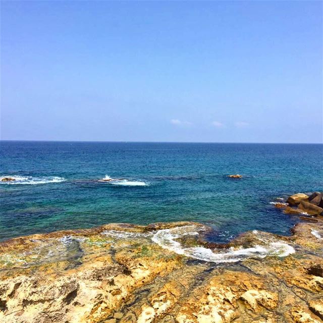 The  Kfarabida  coast a  little piece of  heaven 🌊🌊 lebanon  instafun ... (Kfar Abida)