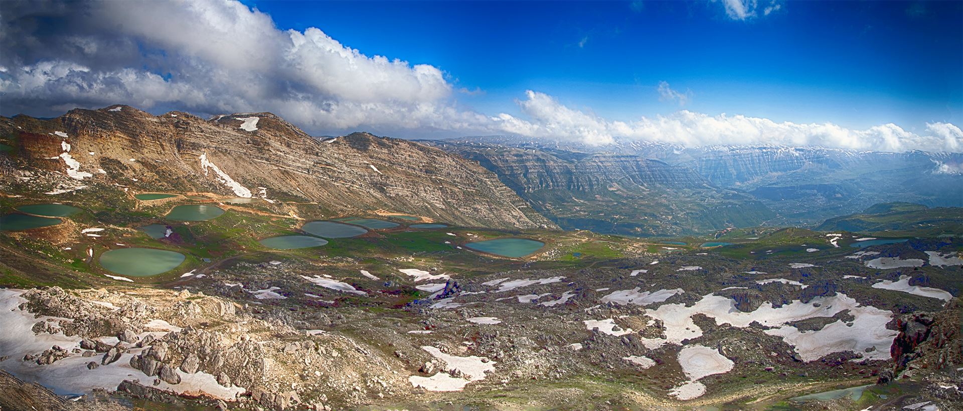 The Laklouk & Akoura Lakes By mid Spring