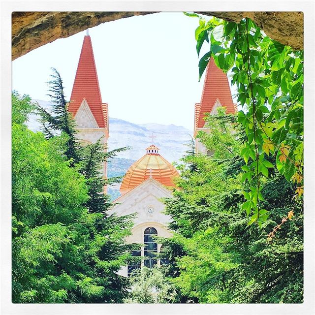 The largest  Maronite  cathedral in  lebanon and  MiddleEast ...