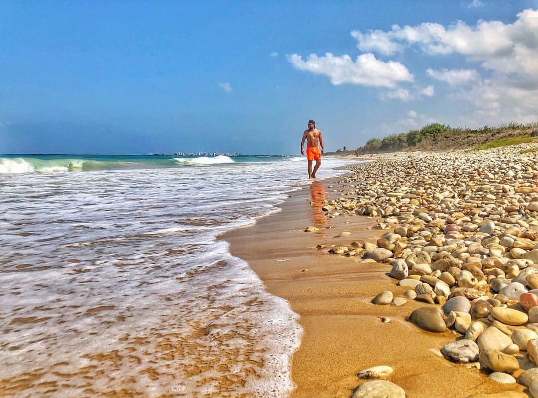 The last summer days should be spent either on the beach or in the nature... (Tyre, Lebanon)