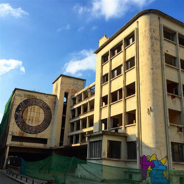 The  Laziza  Brewery on the verge of being  demolished 😞😞😞  Beirut ... (Achrafieh - Mar Mikhael)
