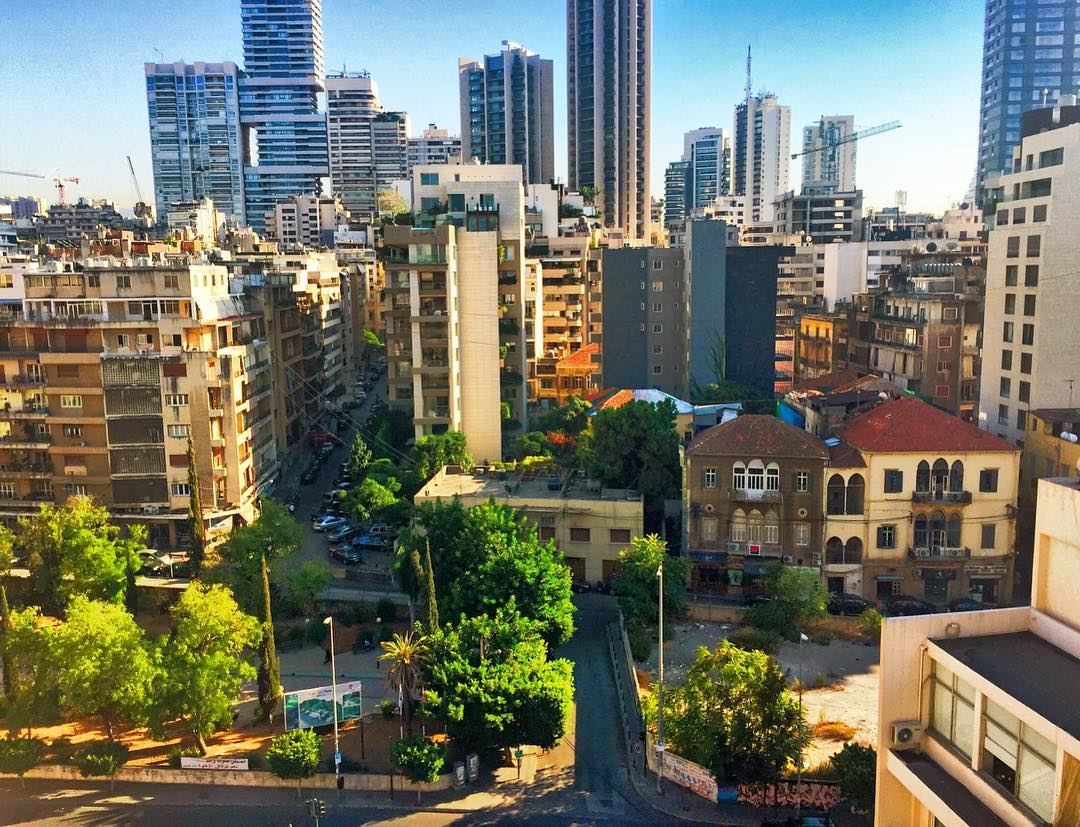 The little house in the jungle . Good morning ☀️  achrafieh  urban  modern... (Achrafieh, Lebanon)
