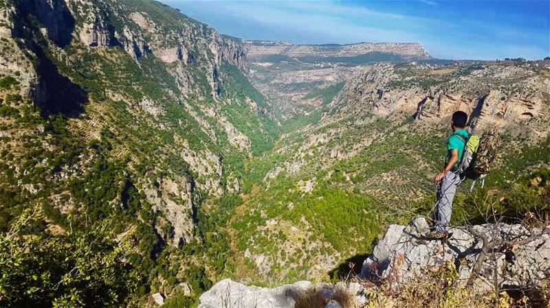 The most beautiful valley!.📷 @reema_hdd ...... livelovebeirut ... (Wadi qannoubine)
