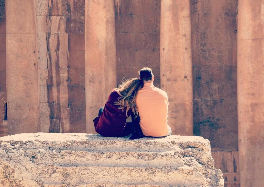 The most sacred of temples🏛👫 (Baalbek , Roman Temple , Lebanon)