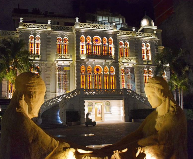 The Museum At Night 🌙 (Sursock Museum)