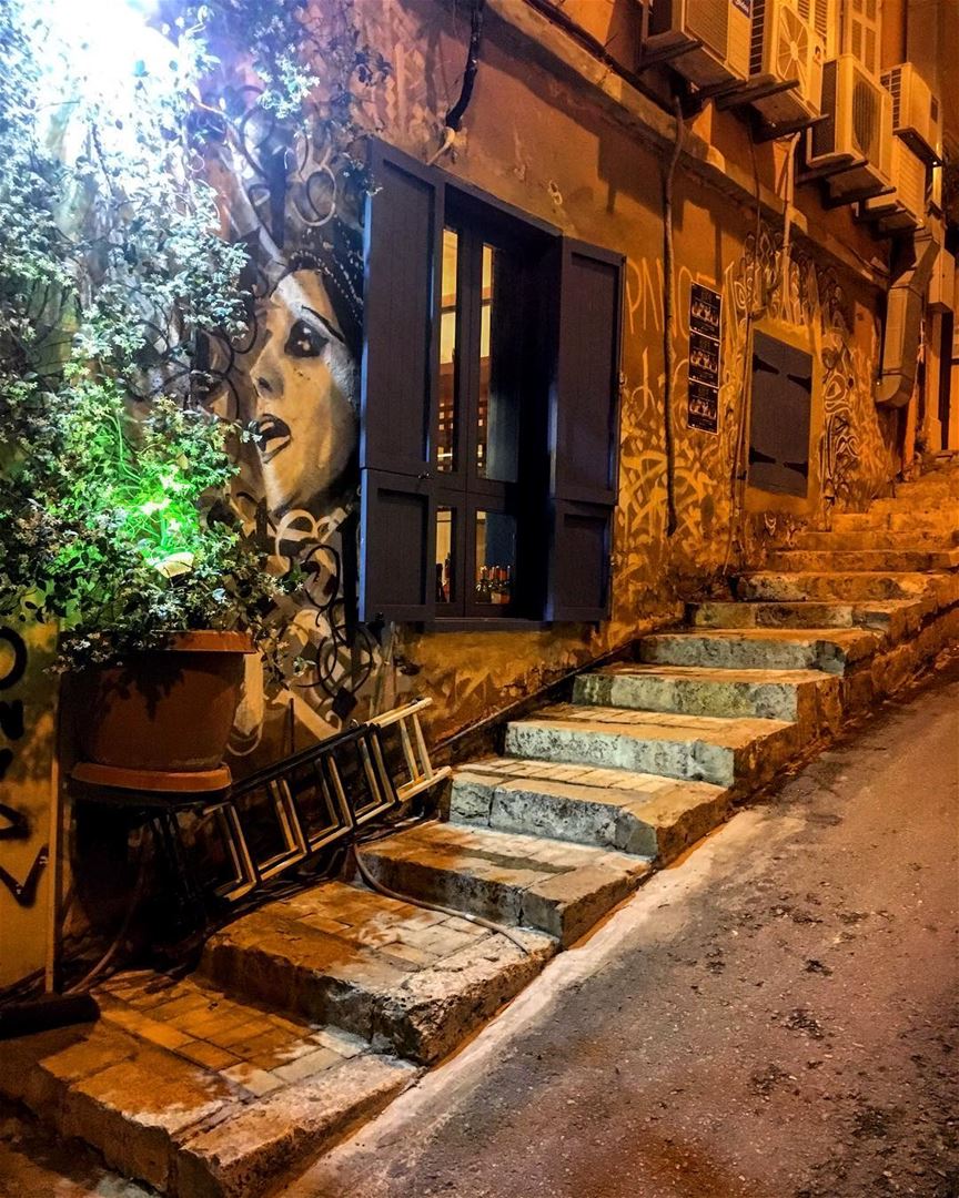 the old streets of jemayzeh ☮️😍 lebanon  lebanon_hdr  lebanoninapicture ... (Jemayze)