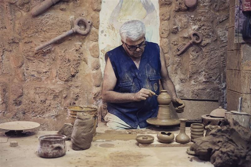The potter. ___________________________________________________... (Tripoli, Lebanon)