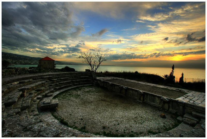 The Roman Theatre in Byblos