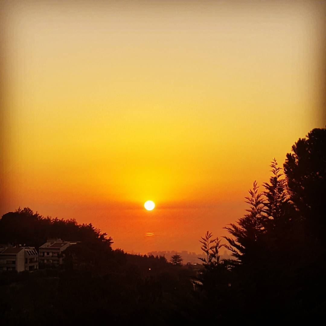 The shades of my emotions for today put to sleep as the sun sets.But What... (Broummâna, Mont-Liban, Lebanon)