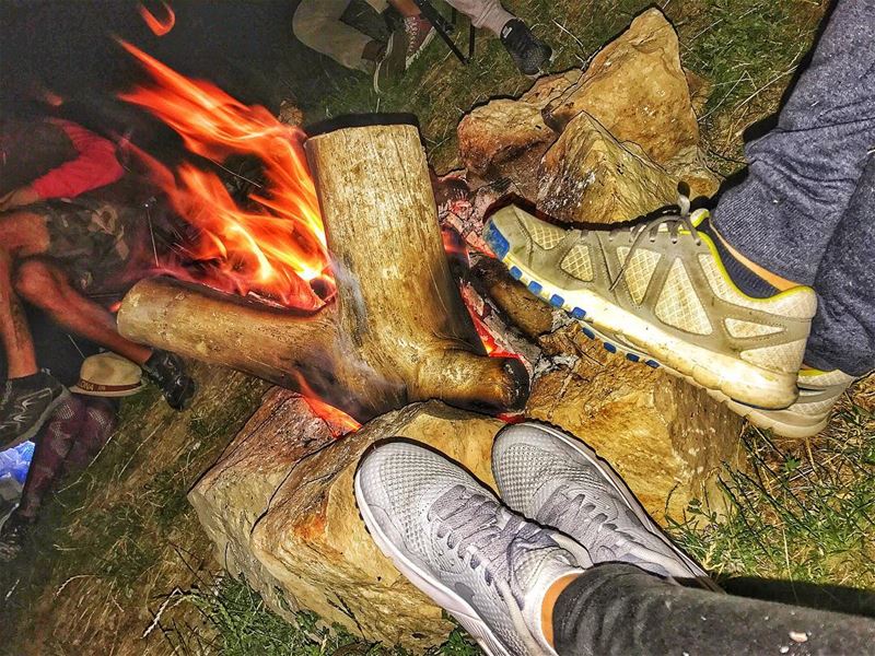 The smell of a  campfire 🔥 livelovelebanon  livelovelife  nature ... (El Laklouk, Mont-Liban, Lebanon)