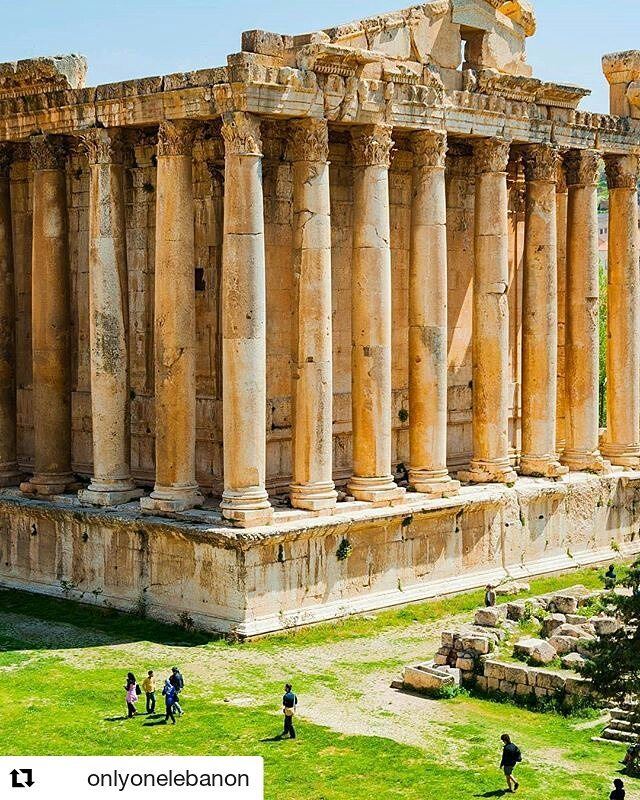 The temple of Bacchus 🏛Photo by @libano_brasil Hashtag  OnlyOneLebanon... (Baalbek, Lebanon)