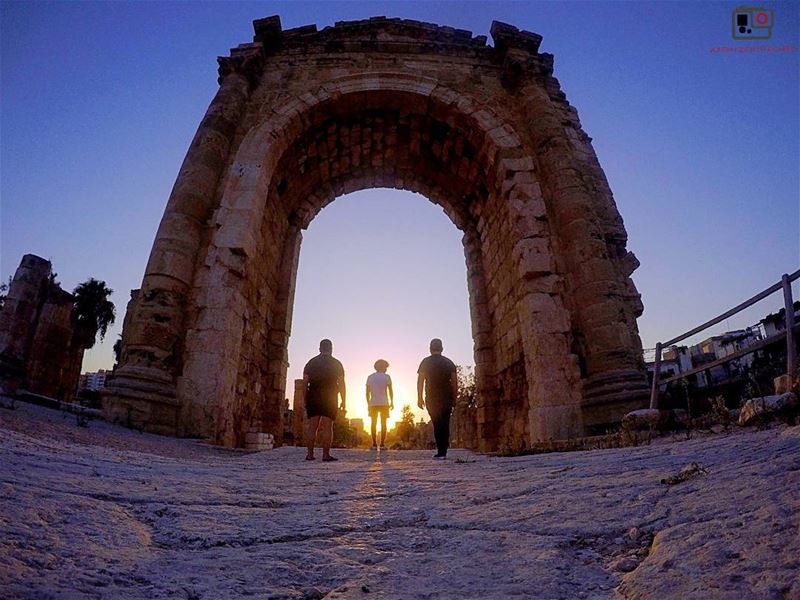 The Triumphal Arch of Tyre is one of the city’s most impressive... (Tyre, Lebanon)