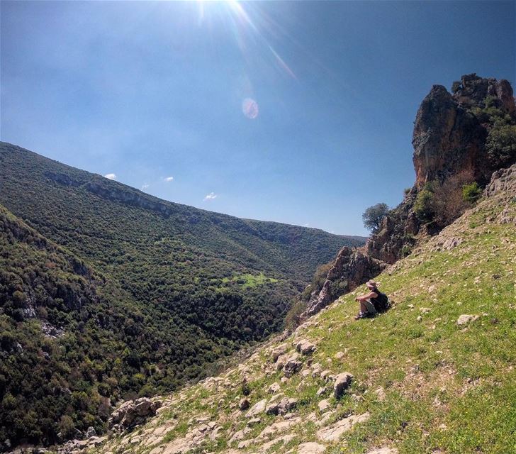 The very basic core of a man's living spirit is his passion for adventure ⛰ (Zebquine South Lebanon)