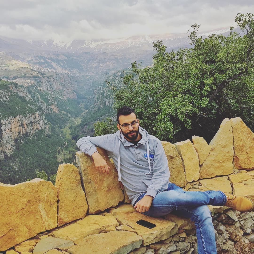 The view is 🤩  lebanon  bcharre ... (Diman, Liban-Nord, Lebanon)