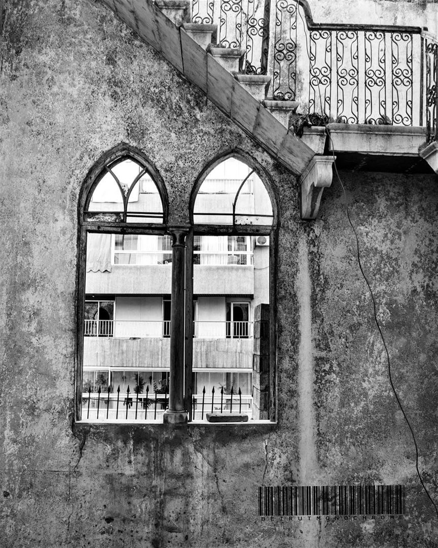 The windows this abandoned palace (Bechara El Khoury Palace ``not the... (Beirut, Lebanon)