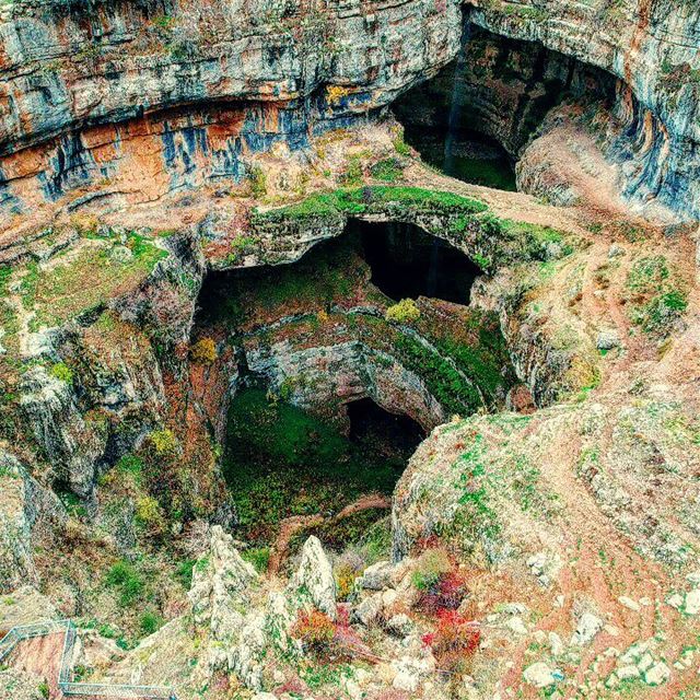 The wonder of Balou’ Balaa 📍  lebanon  lebanon_hdr  tanourin  cave ... (Bâloûaa Balaa)