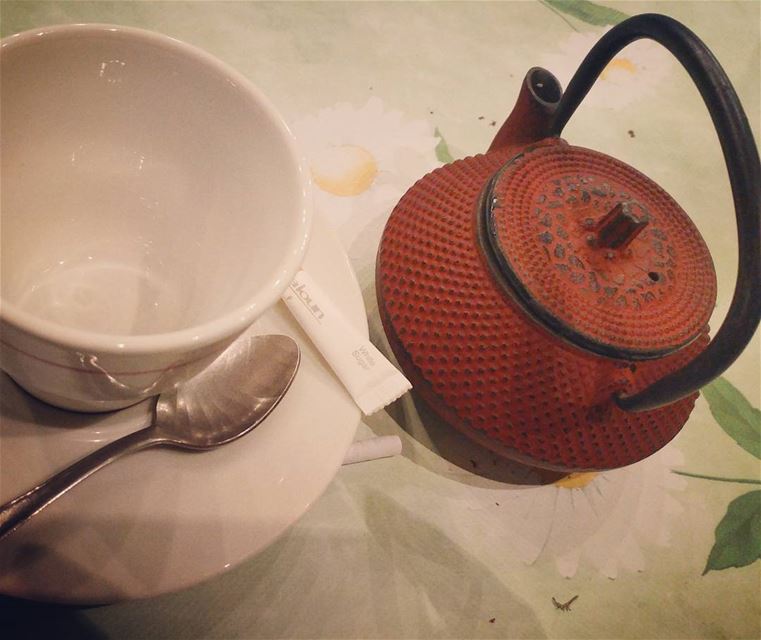 💫 There is always time for some tea.. Good Morning_____________________... (Al Mandaloun Café Dbaye)