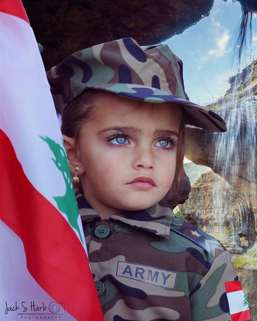 This brat has more courage than most people will ever muster in a... (Tannourine)